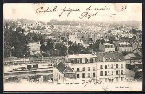 AK Lagny, Vue générale