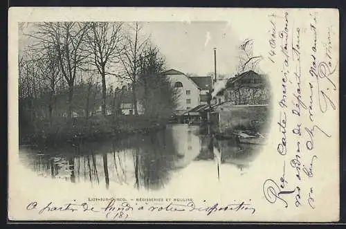 AK Lizy-sur-Ourcq, Mégisseries et moulins entlang des Flusses