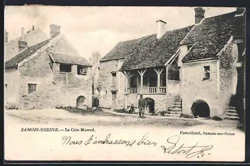 AK Samois-sur-Seine, Le Coin Musard