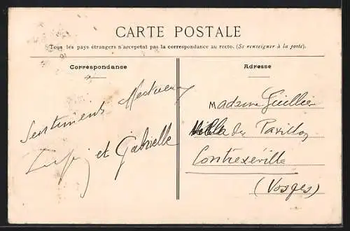 AK Tournan, Passerelle sur la Marsange, Ancienne Corderie