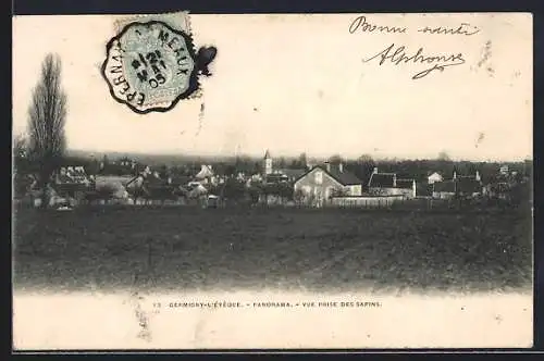 AK Germigny-l`Évêque, Panorama, Vue prise des Sapins