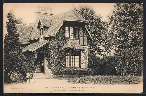 AK Gretz /Armainvilliers, Maison du Garde principal du Château de Gretz