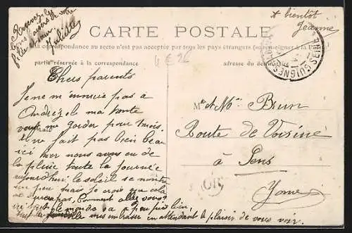 AK Segrez /S.-et-M., Château de Segrez en automne