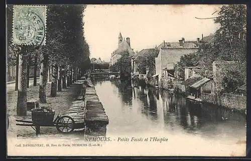 AK Nemours /S.-et-M., Petits Fossés et l`Hospice
