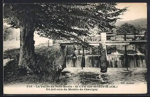 AK St Cyr-sur-Morin /S.etM., Un joli coin du Moulin de Chavigny