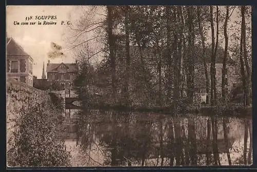 AK Souppes, Un coin sur la Rivière