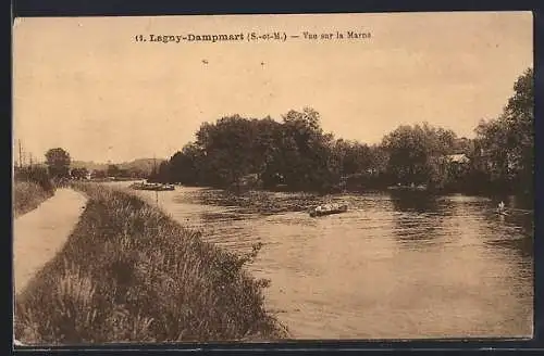 AK Lagny-Dampmart /S.-et-M., Vue sur la Marne