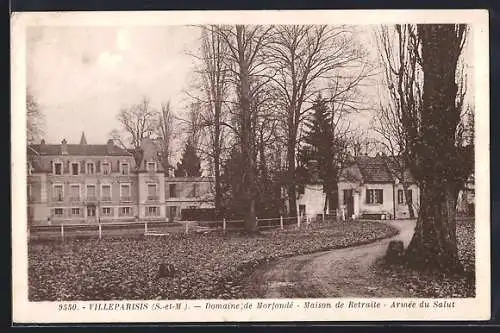 AK Villeparisis /S.-et-M., Domaine de Morfondé, Maison de Retraite, Armée du Salut