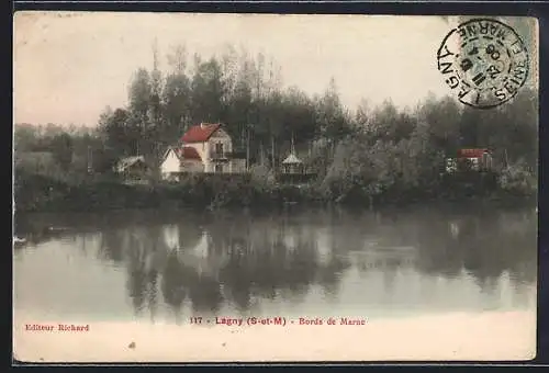 AK Lagny /S-et-M, Bords de Marne