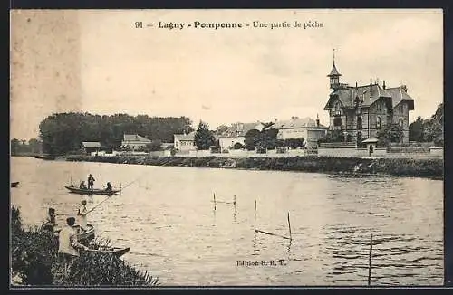 AK Lagny-Pomponne, Une partie de pêche