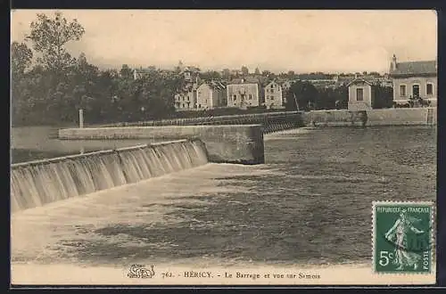 AK Héricy, Le Barrage et vue sur Samois