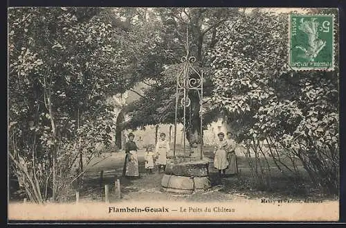 AK Flamboin-Gouaix, Le Puits du Château