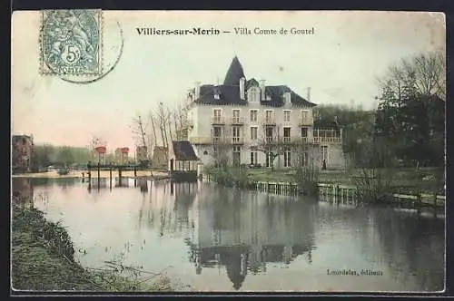 AK Villiers-sur-Morin, Villa Comte de Goutel