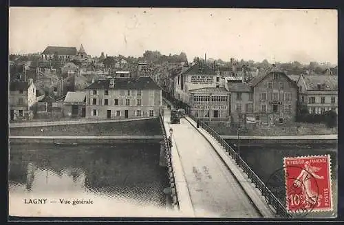 AK Lagny, Vue générale
