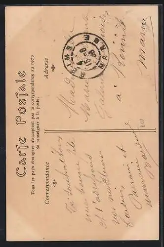 AK Melun, Rue et Tour Saint-Barthélémy avec tramway