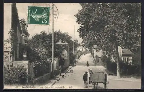 AK Nemours, La Route de Larchant