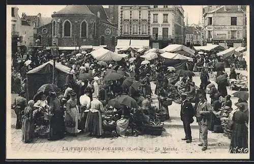 AK La Ferté-sous-Jouarre /S.-et-M., Le Marché