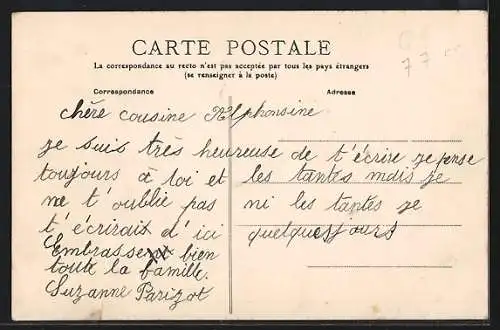 AK Thorigny Lagny, Vue générale de Lagny prise du Parc Chabannot