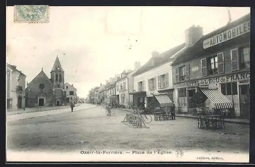 AK Ozoir-la-Ferrière, Place de l`Église