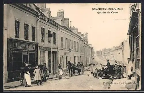 AK Jonchery-sur-Vesle, Quartier du Centre