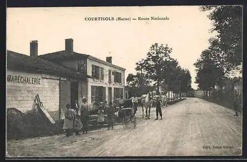 AK Courtisols, Route Nationale