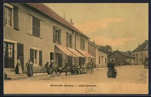 AK Mamirolle /Doubs, Hôtel Caricand