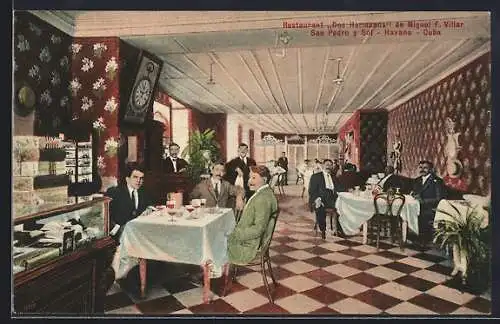AK Havana, Restaurant Dos Hermanos mit Gästen