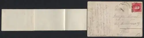 Leporello-AK Doboj, Spomenik, Giavna ulica, Ispostava, Turkinja sa sinom