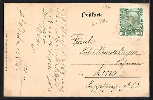 AK Kollerschlag /O.-Öst., Handlung v. Ed. Frank, Ortsansicht mit Kirche