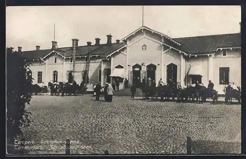 AK Tammerfors, Järnvägsstationen