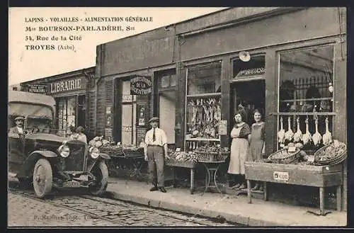 AK Troyes, Alimentation Générale Bourson-Parladère, Rue de la Cité 34