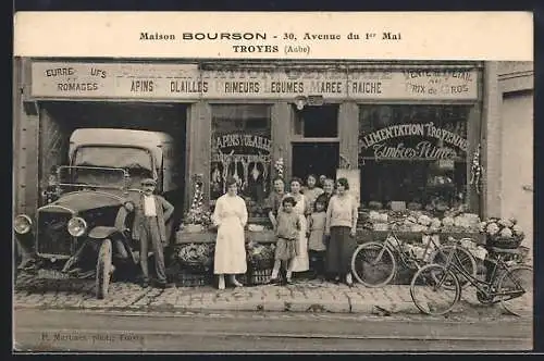 AK Troyes, Maison Bourson, Avenue du 1er Mai 30