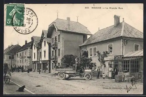 AK Maiche, La Grande Rue