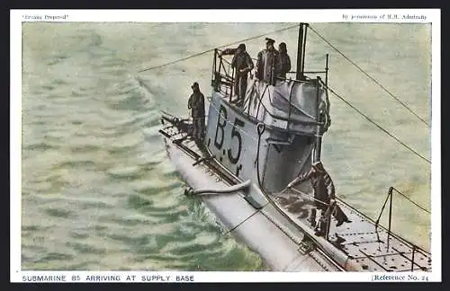 AK U-Boot B5 arriving at Supply Base