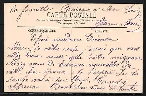 AK Passagierschiff La Marsa vor Anker