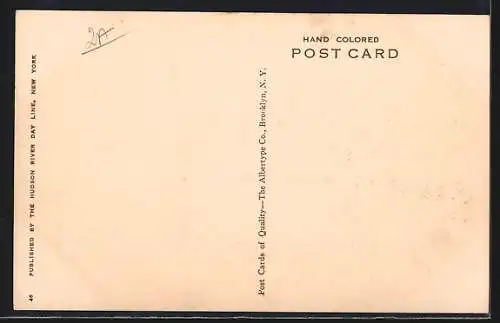 AK Dampfer Alexander Hamilton auf dem Hudson River