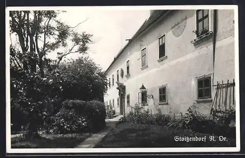 AK Eggenburg /N. Oe., Schloss Stoitzendorf
