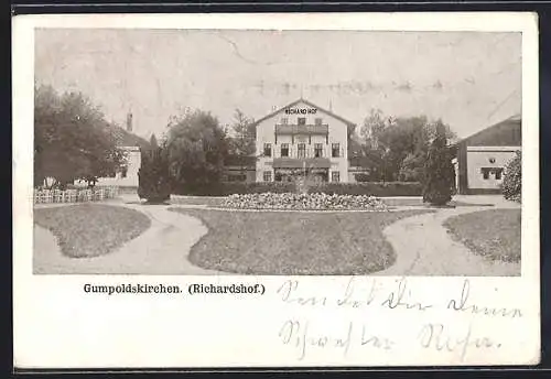 AK Mödling, Richardshof mit Anlagen