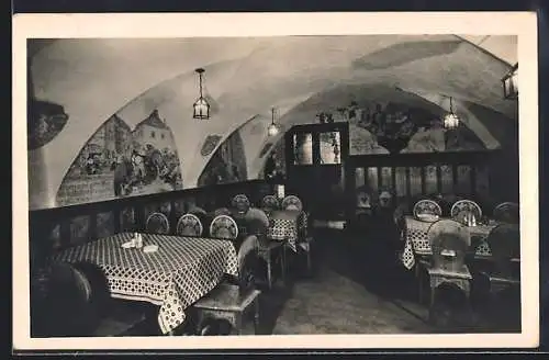 AK Krems /Donau, Gasthaus Stieglbräu-Hof, Wachauerstube