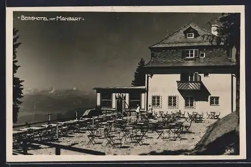 AK Annenheim am Ossiachersee, Berghotel mit Mangart