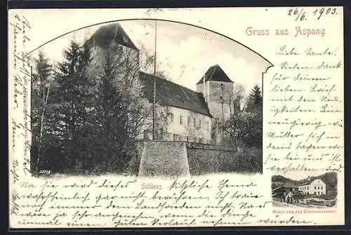 AK Aspang, Schloss, Klausenstrasse