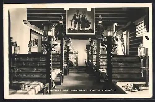 AK Klagenfurt, Kärntner Stöckl Hotel Moser-Verdino