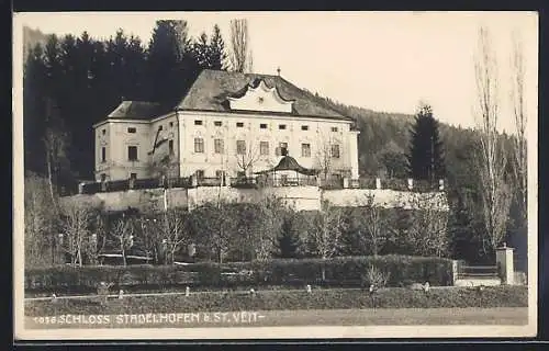 AK St. Veit an der Glan, Schloss Stadelhofen