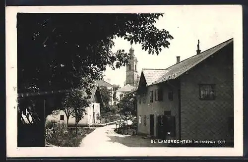 AK St. Lambrechten im Innkreis, Ortspartie