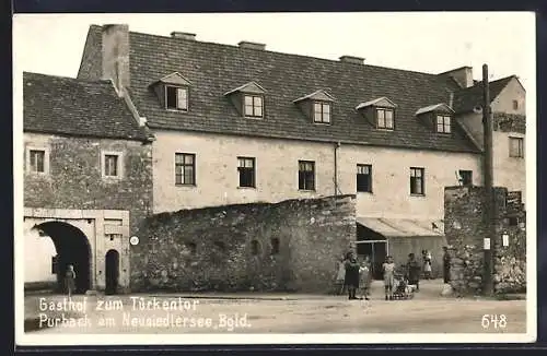 AK Purbach am Neusiedlersee, Gasthof zum Türkentor