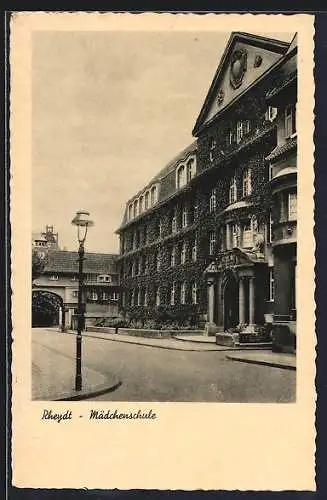 AK Rheydt, Strassenpartie an der Mädchenschule