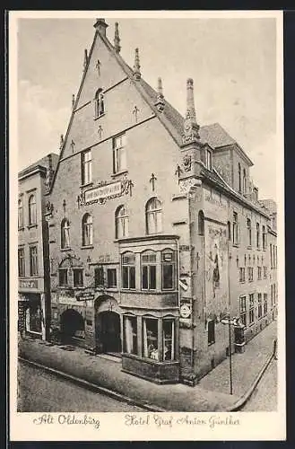AK Alt Oldenburg, Hotel Graf Anton Günther