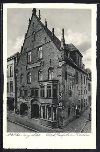 AK Oldenburg i. Old., Hotel Graf Anton Günther