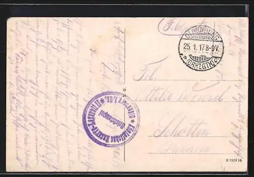 AK Oldenburg i. Gr., Strassenpartie am Theater