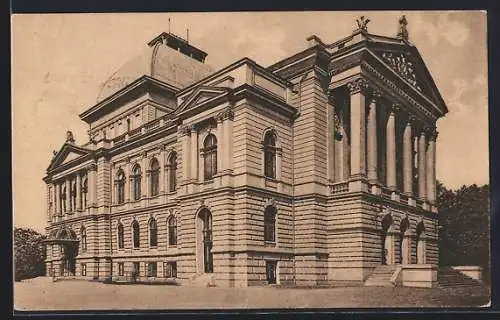 AK Oldenburg, Blick auf das Landestheater
